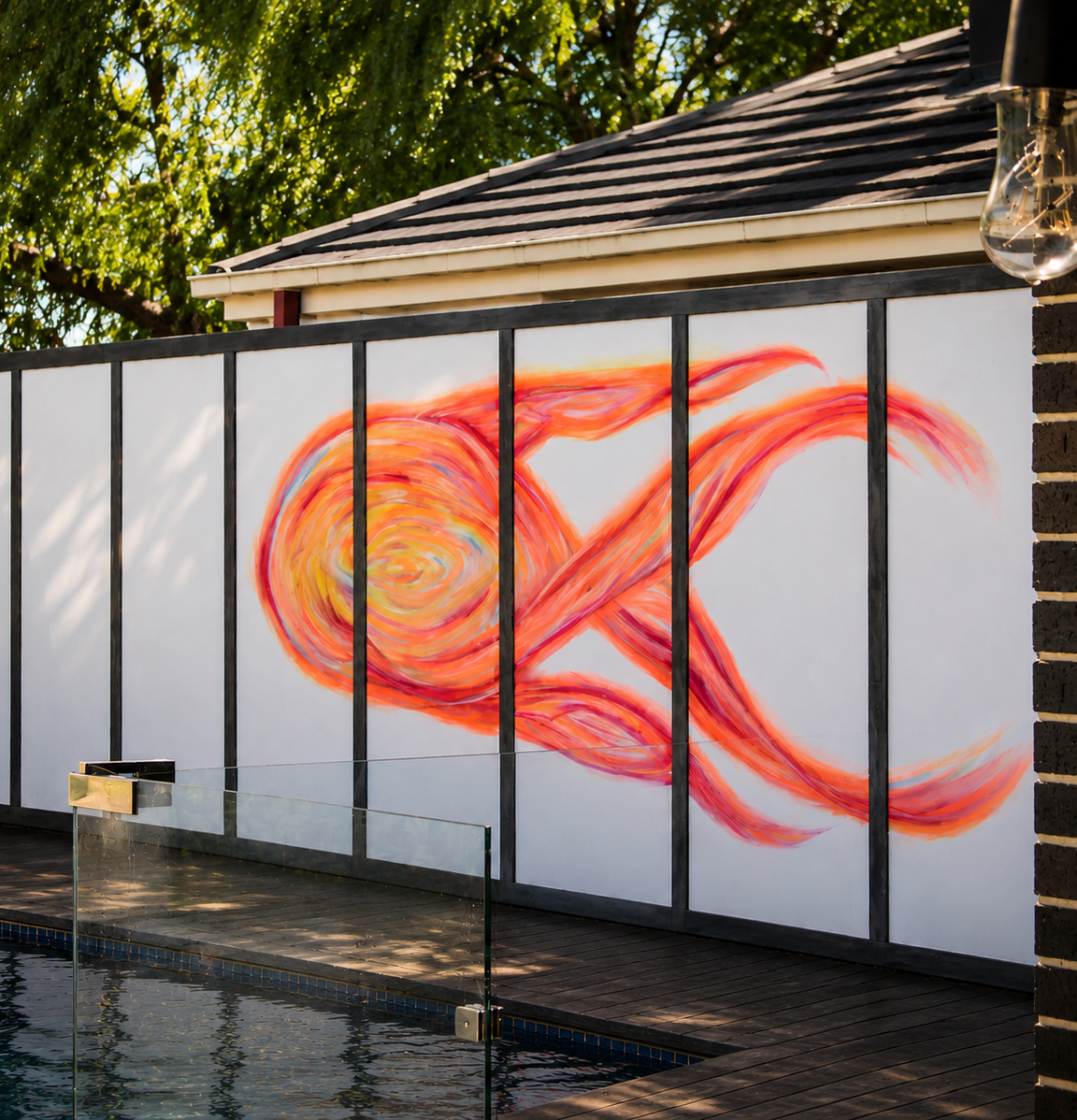 Cast the Net — mural